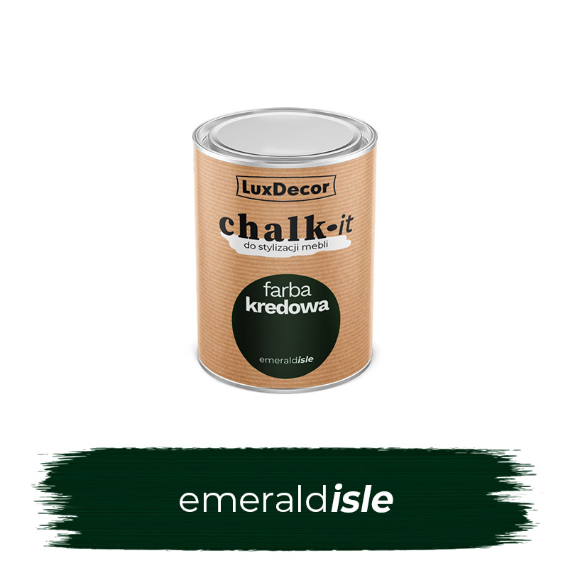 Farba_kredowa_emerald_isle_puszka_125ml Kreidefarbe CHALK-IT EMERALD ISLE - 125ml – Bild 1