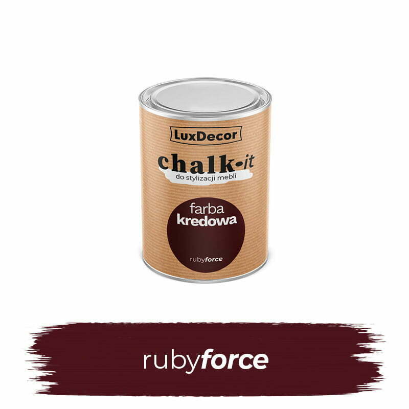Farba_kredowa_rubyforce_puszka_125ml CHALK-IT RUBY FORCE Kreidefarbe - 750ml – Bild 1