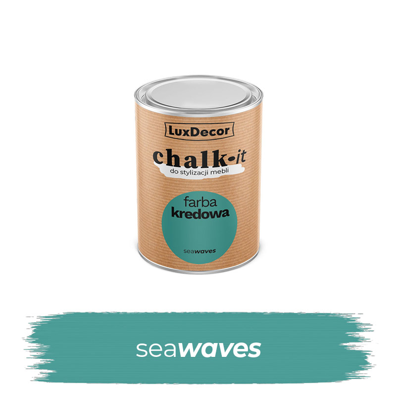 Farba_kredowa_sea_waves_puszka_125ml Kreidefarbe CHALK-IT SEA WAVES - 750ml – Bild 1